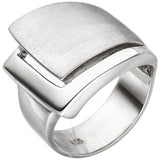 Damen Ring breit 925 Sterling Silber Silberring
