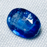 Echter Kyanit Oval Blau 1.04ct 7x5.2mm