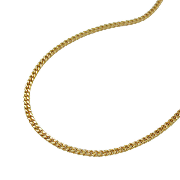 Kette 1mm Panzerkette 9Kt GOLD