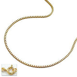 Kette 0,7mm Venezianer-Kette 9Kt GOLD