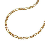 Armband 1,4mm Figarokette 14Kt GOLD