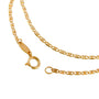 Kette 1,5mm Collier Fantasiekette 9Kt GOLD