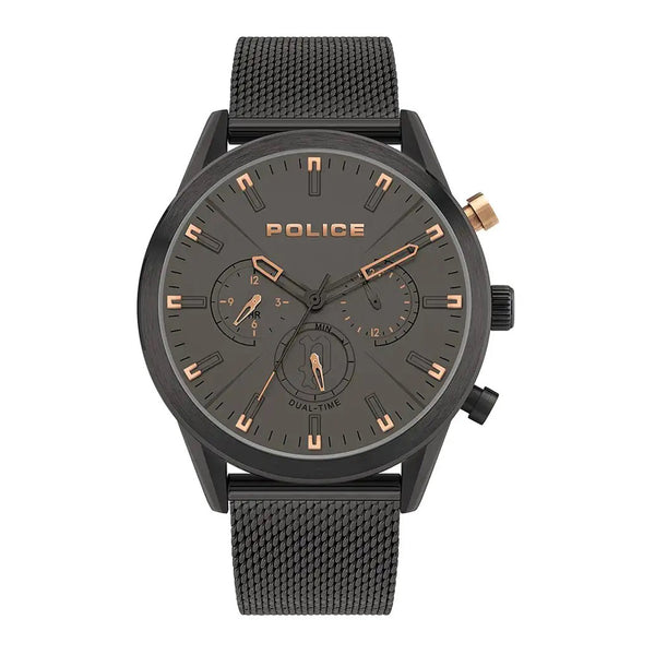 Police Silfra PL.16021JSB/79MM Herrenuhr Dualtimer