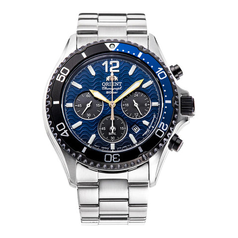 Orient Mako Solar Powered RA-TX0208L10B Herrenuhr Chronograph-LIMITED EDITION
