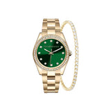 Roccobarocco RB.2579-08M Damenuhr und Armband Set