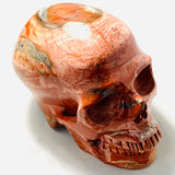 Echter Riesengroßer Jaspis Carving Totenkopf Schädel 6175ct ca. 125x80x90mm