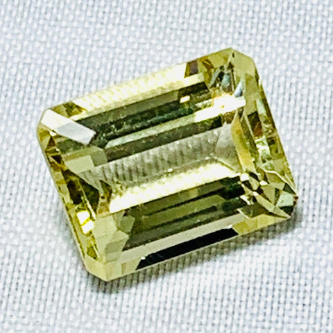 Echter Gelber Apatit Octagon 4.03ct 10.7x8.3mm