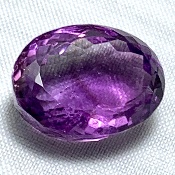 Echter Ovaler Purpur Amethyst 12.3ct 16.3x12mm