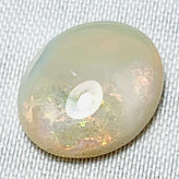 Echter Weisser Ovaler Opal 2.65ct 11.5x9.6mm