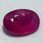 Echter Grosser Roter Ovaler Rubin 3.32ct 11.5x7.8mm