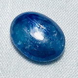 Echter Blauer Ovaler Tansanit Cabochon 6.24ct 13x10mm