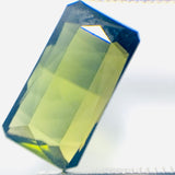 Echter Gelblich Grüner Turmalin Octagon 2.40ct 11x6mm