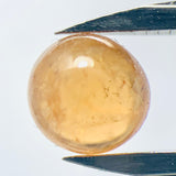 Echter Runder Orange Spessartin Cabochon aus Lot 1.2ct 5mm
