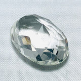 Echter Riesiger Ovaler Weisser Bergkristall 21.52ct 20x15mm
