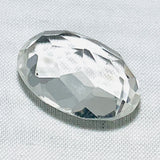 Echter Grosser Ovaler Weisser Bergkristall 15.77ct 20x15mm