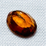 Echter Hessonit Oval Orange 1.2ct 7.2x5.5mm