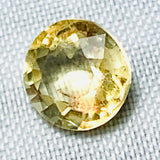 Echter Goldberyll Rund Gelb 1.05ct 6.3mm
