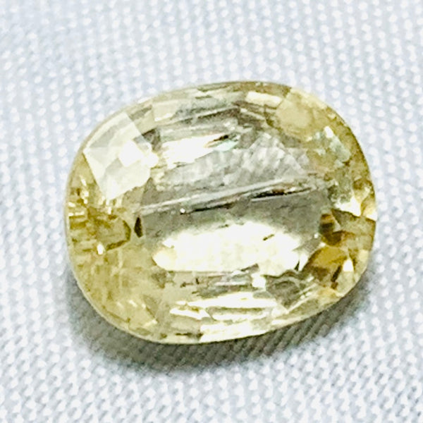 Echter Goldberyll Antik Gelb 2.56ct 9.7x7.7mm
