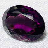 Echter Grosser Amethyst Oval Violett 13.69ct 16x12mm