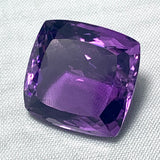 Echter Grosser Amethyst Octagon Purpur 21.96ct 17.8x17mm
