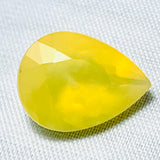 Echter Mexico Opal Tropfen Gelb 4.27ct 14.3x10.7mm