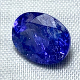 Echter Tansanit Purpur Blau Oval 2.39ct 9.0x7.2mm