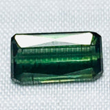 Echter Turmalin Octagon Grün 1.80ct 10.0x5.4mm
