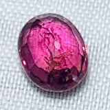 Echter Turmalin Oval Pink 1.15ct 7.0x5.2mm