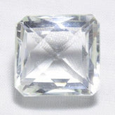 Echter Weisser Bergkristall Octagon 35.48ct 18x17mm