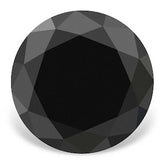 Echter Schwarzer Diamant mit Brilliantschliff 0.03ct 2.0mm
