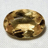 Echter Ovaler Gelber Citrin 3.42ct 12.4x8.6mm