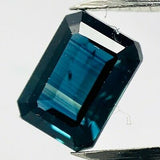 Echter Blauer Saphir Octagon 0.82ct 6.1x4.4mm