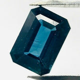 Echter Blauer Saphir Octagon 1.06ct 7.1x5.0mm