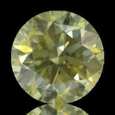 Echter Grüner Diamant mit Brilliantschliff 0.02ct 1.7mm