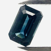 Echter Blauer Saphir Octagon 0.56ct 5.6x3.5mm