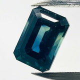 Echter Blauer Saphir Octagon 0.86ct 6.2x4.2mm