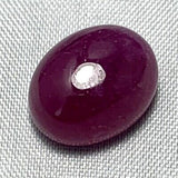 Echter Grosser Roter Ovaler Rubin Cabochon 13.41ct 13.8x10.8mm