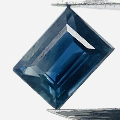 Echter Blauer Saphir Octagon 0.39ct 4.6x3.4mm