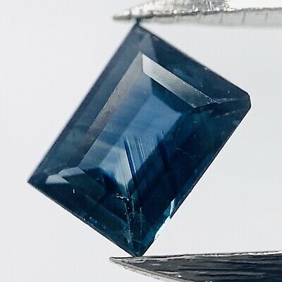 Echter Blauer Saphir Octagon 0.33ct 4.5x3.4mm