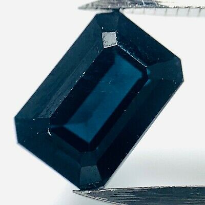 Echter Blauer Saphir Octagon 1.485ct 7.5x5.2mm