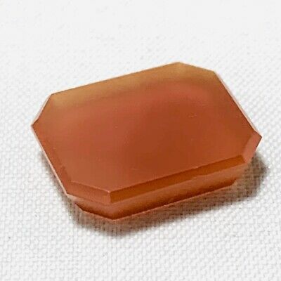Echter Brauner Karneol Octagon 5.6ct 14x12mm