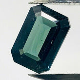 Echter Blauer Saphir Octagon 0.73ct 6.3x4.3mm