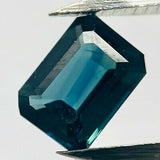 Echter Blauer Saphir Octagon 0.63ct 5.8x4.2mm