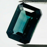 Echter Blauer Saphir Octagon 0.67ct 6.0x4.0mm