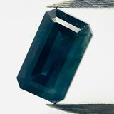 Echter Blauer Saphir Octagon 1.01ct 7.2x4.3mm