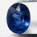 Echter Blauer Ovaler Saphir 2.57ct 8.7x6.9mm