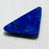 Echter Blauer Lapislazuli Triangel Platte 1.5ct 14x8mm