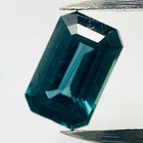 Echter Blauer Saphir Octagon 0.95ct 6.8x4.4mm