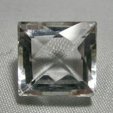 Echter Weisser Bergkristall Baguette 14.99ct 14.5x13.9mm