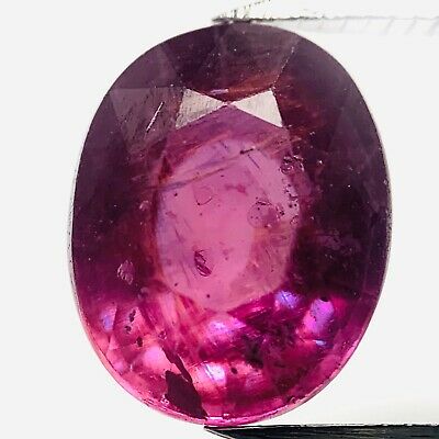 Echter Klarer Roter Ovaler Rubin 3.15ct 9x7.5mm